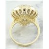 Image 4 : 2.41 CTW  Diamond 18K Yellow Gold Ring