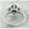 Image 3 : 2.00 CTW Tanzanite 18K White Gold Diamond Ring