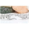Image 3 : 3.25 CTW Natural Diamond 18K Solid White Gold Bracelet