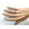 Image 4 : 1.00 CTW Natural Blue Topaz Ring In 18K Yellow Gold