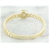 Image 4 : 0.10 CTW Diamond 18K Yellow Gold Solitaire Ring
