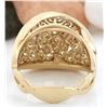 Image 4 : 1.28 CTW Natural Diamond 18K Solid Yellow Gold Ring