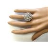 Image 4 : 0.51 CTW Natural Diamond Ring In 18K White Gold