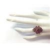 Image 4 : 6.04Tw Natural Red Ruby And Diamond Ring 14K Solid Yellow Gold