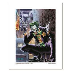 "Joker" Numbered Limited Edition Giclee from DC Comics & Jim Lee with COA