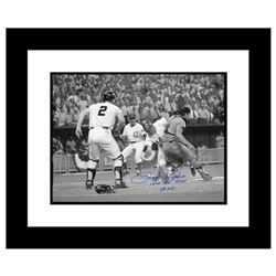 "Pete Rose, Fosse Collision" Framed Archival Photograph of the 1970 All-Star Game in Cincinnati, Aut