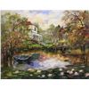 Image 1 : Zina Roitman- Original Oil on Canvas "tranquility"