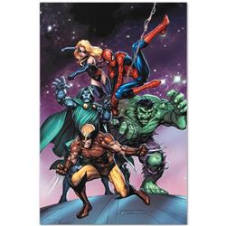 Marvel Comics "Avengers and the Infinity Gauntlet #3" Numbered Limited Edition Giclee on Canvas by T