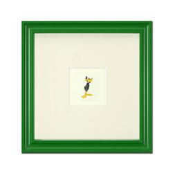 "Daffy Duck (Looking to the Side)" Framed Limited Edition Etching with Hand-Tinted Color and Numbere