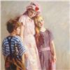 Image 2 : Pino (1939-2010) "The Spirit of Love" Limited Edition Giclee. Numbered and Hand Signed; Certificate 