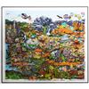 Image 2 : Charles Fazzino- 3D Construction Silkscreen Serigraph "O BEAUTIFUL FOR SPACIOUS SKIES…AMERICA…AMERIC
