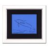 Image 1 : Wyland, "Dolphin" Framed Original Sketch, Hand Signed with Certificate of Authenticity.
