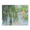 Image 1 : Charles Knecht, "Central Park Lake" Original Oil Painting on Canvas, Hand Signed with Letter of Auth