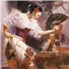 Image 2 : Pino (1939-2010) "The Dancer" Limited Edition Giclee. Numbered and Hand Signed; Certificate of Authe