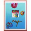 Image 2 : Peter Max- Original Mixed Media "Umbrella Man 2006 Ver. I#74"