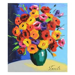 Lena Tants, Original Acrylic Painting on Canvas, Hand Signed with Letter of Authenticity.