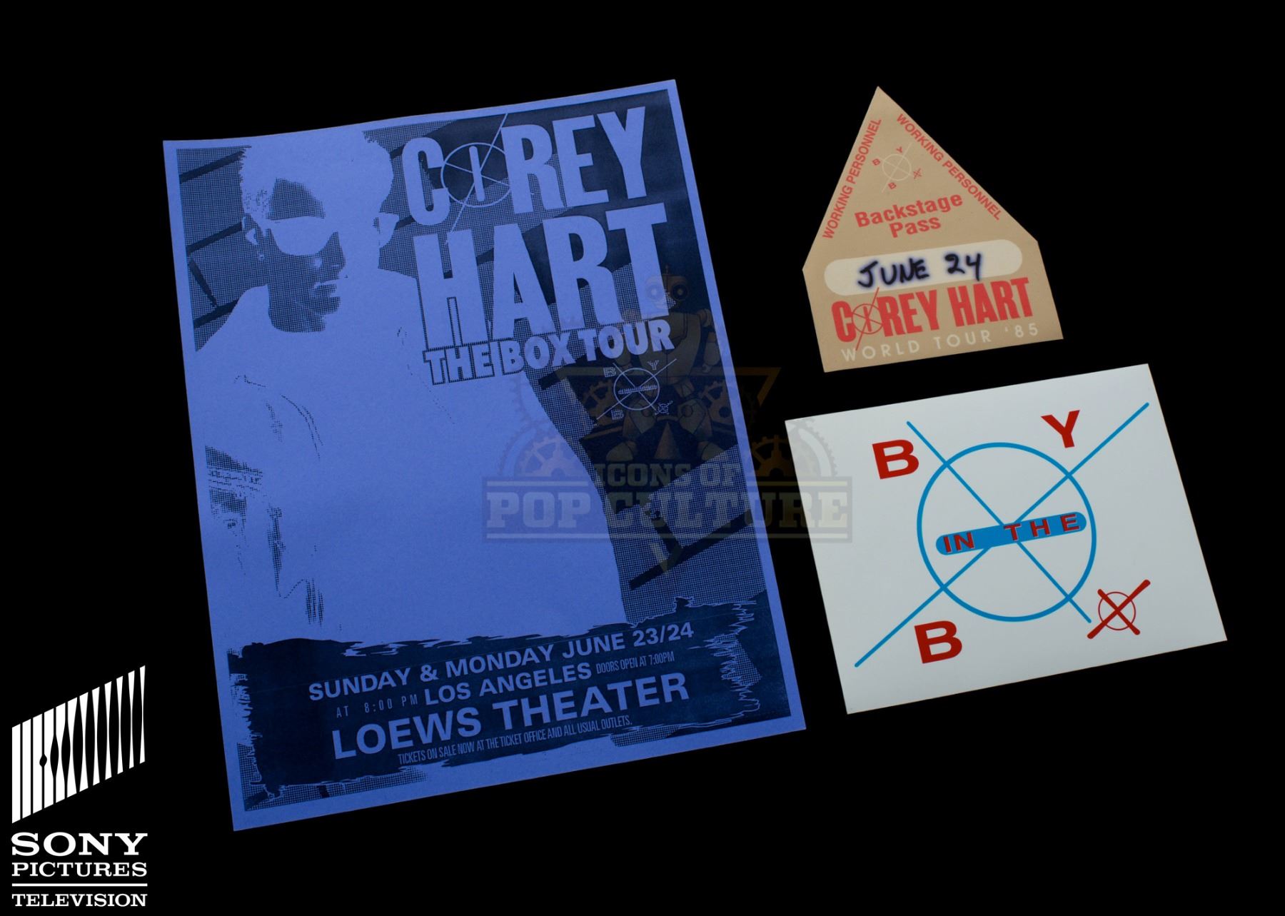 Future Man (TV) Corey Hart Concert Memorabilia FM209