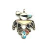 Image 1 : ZUNI THUNDERBIRD PENDANT CLASSIC INLAY