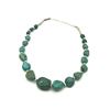 Image 1 : .925 BEADED/ TURQUOISE STONE NECKLACE