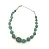 Image 2 : .925 BEADED/ TURQUOISE STONE NECKLACE