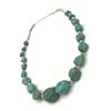 Image 3 : .925 BEADED/ TURQUOISE STONE NECKLACE