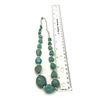 Image 6 : .925 BEADED/ TURQUOISE STONE NECKLACE