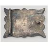 Image 4 : NAVAJO STERLING BELT BUCKLE MARKED "RT"