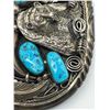 Image 14 : M. THOMAS JR FAUX BEAR CLAW BELT BUCKLE TURQUOISE