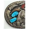 Image 5 : M. THOMAS JR FAUX BEAR CLAW BELT BUCKLE TURQUOISE
