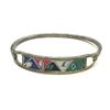 Image 1 : .925 MEXICO BRACELET W INLAY STONES
