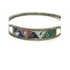 Image 2 : .925 MEXICO BRACELET W INLAY STONES