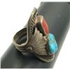 Image 5 : WES CRAIG SADDLE RING TURQ/CORAL-SIGNED