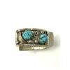 Image 1 : VTG WATCH BAND NAVAJO TURQ STONES TRIBAL