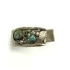 Image 2 : VTG WATCH BAND NAVAJO TURQ STONES TRIBAL