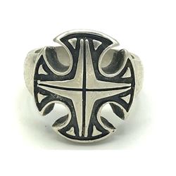 MALTESE STERLING CROSS RING