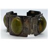 Image 3 : VTG. MEXICO BRACELET W JADE STONES