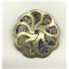 Image 2 : MEXICO .925 BROOCH W INLAY