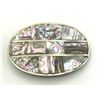 Image 1 : HENCH EN ABALONE BELT BUCKLE MEXICO