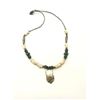 Image 3 : .925, TURQ, PULKA SHELL, ABALONE NECKLACE