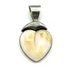 Image 1 : DTR MARKED PENDANT STERLING WITH LARGE STONE