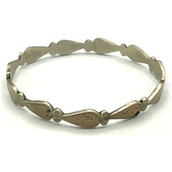 .925 MEXICO BRACELET W BROWN SAND LIKE STONES