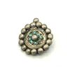 Image 2 : .925 BROOCH W TURQ STONES VINTAGE