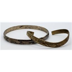 2-MEXICO STERLING BRACELETS