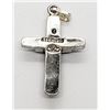Image 3 : 4-MATCHING STERLING CROSS PENDANTS