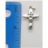 Image 4 : 4-MATCHING STERLING CROSS PENDANTS