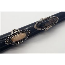 NAKAI NAVAJO STERLING RING SIZE 8