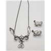 Image 1 : ANN LEE NECKLACE/EARRING SET