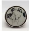 Image 1 : SKETCH ART STERLING RING - BIRD DESIGN