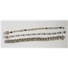 Image 1 : 3-TENNIS BRACELETS .925 w/STONES
