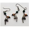 Image 1 : TOUCAN PARROT EARRING / PENDANT SET